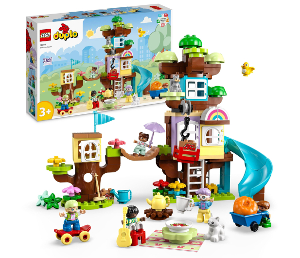 LEGO DUPLO 10993 Domek na drzewie 3 w 1 - 1091436 - zdjęcie